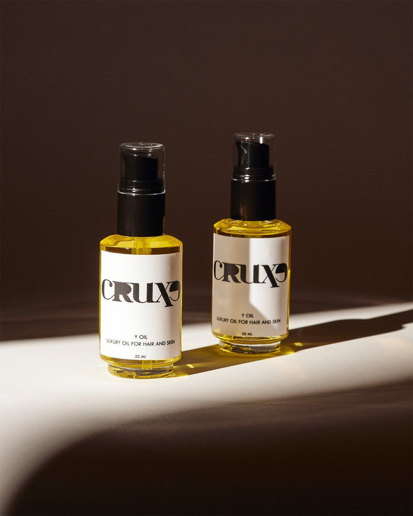 Y OIL hair and skin oil Cruxe Brand 